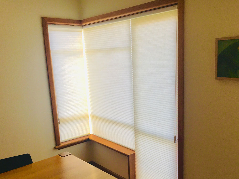 Light filtering Honeycomb cellular blinds
